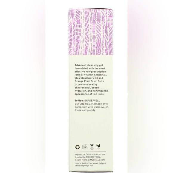 Mychelle Dermaceuticals Remarkable Retinal Face Cleanser 14.2oz skin renewal - Picture 2 of 4